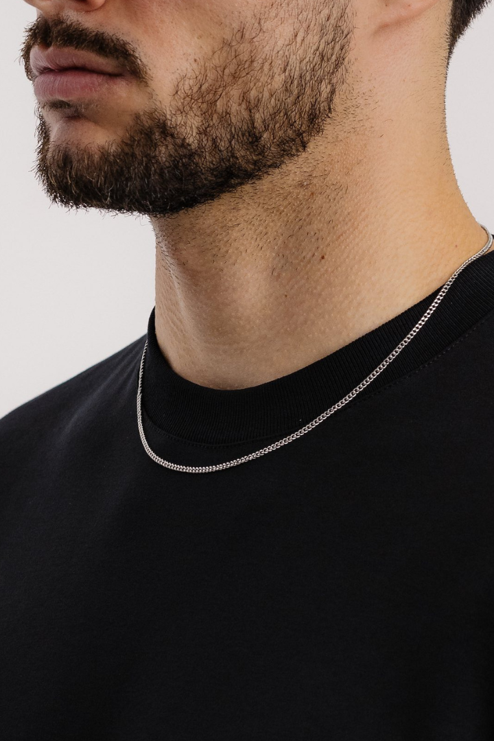 Cuban Link Chain 2mm (Silver)