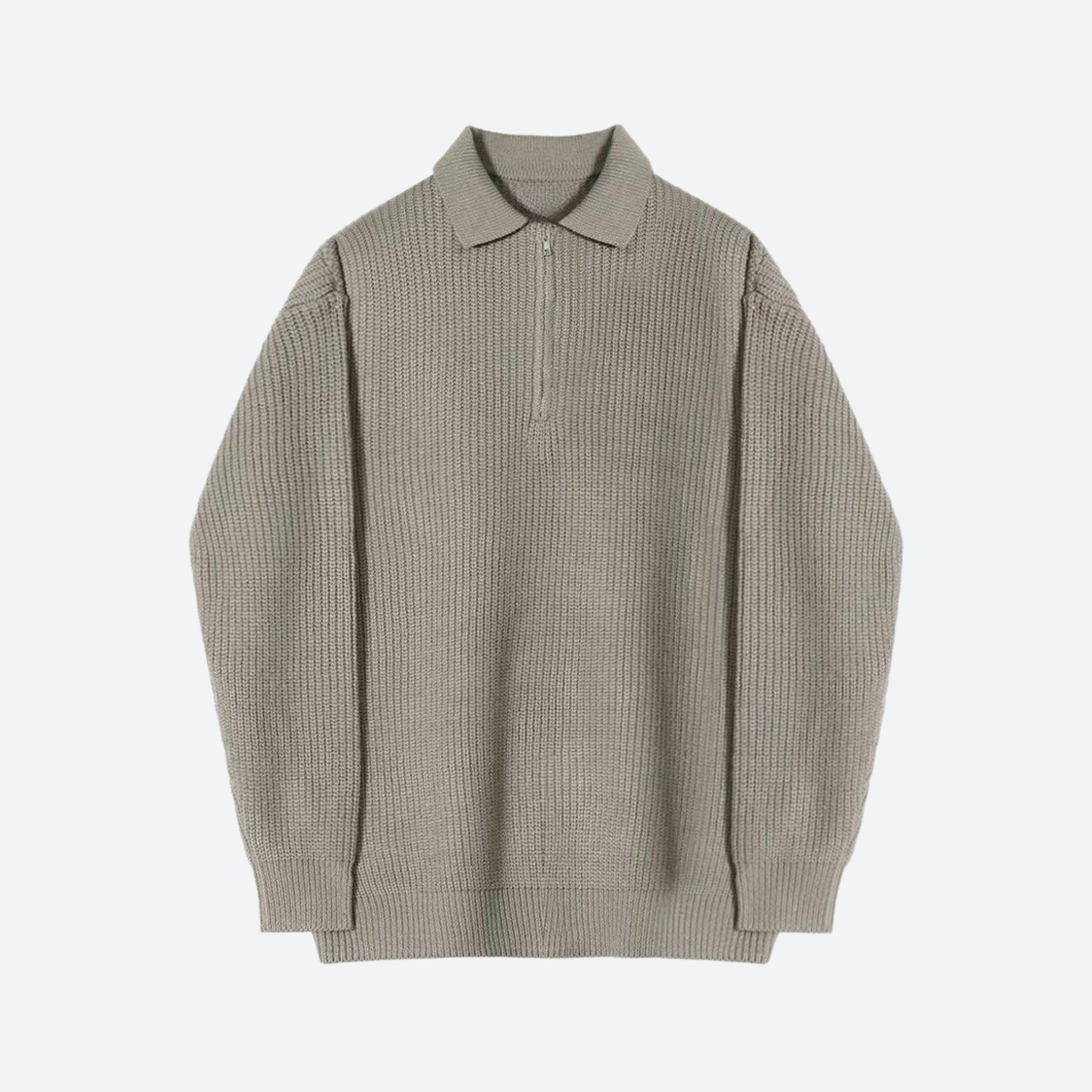 Half Zip Knitted sweater - Carder