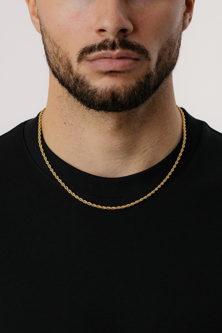 Rope Chain 3mm (Gold)