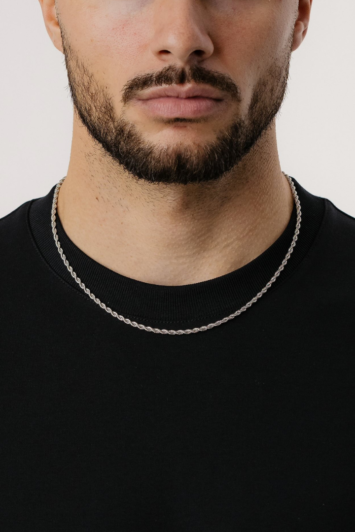 Rope Chain 3mm (Silver)