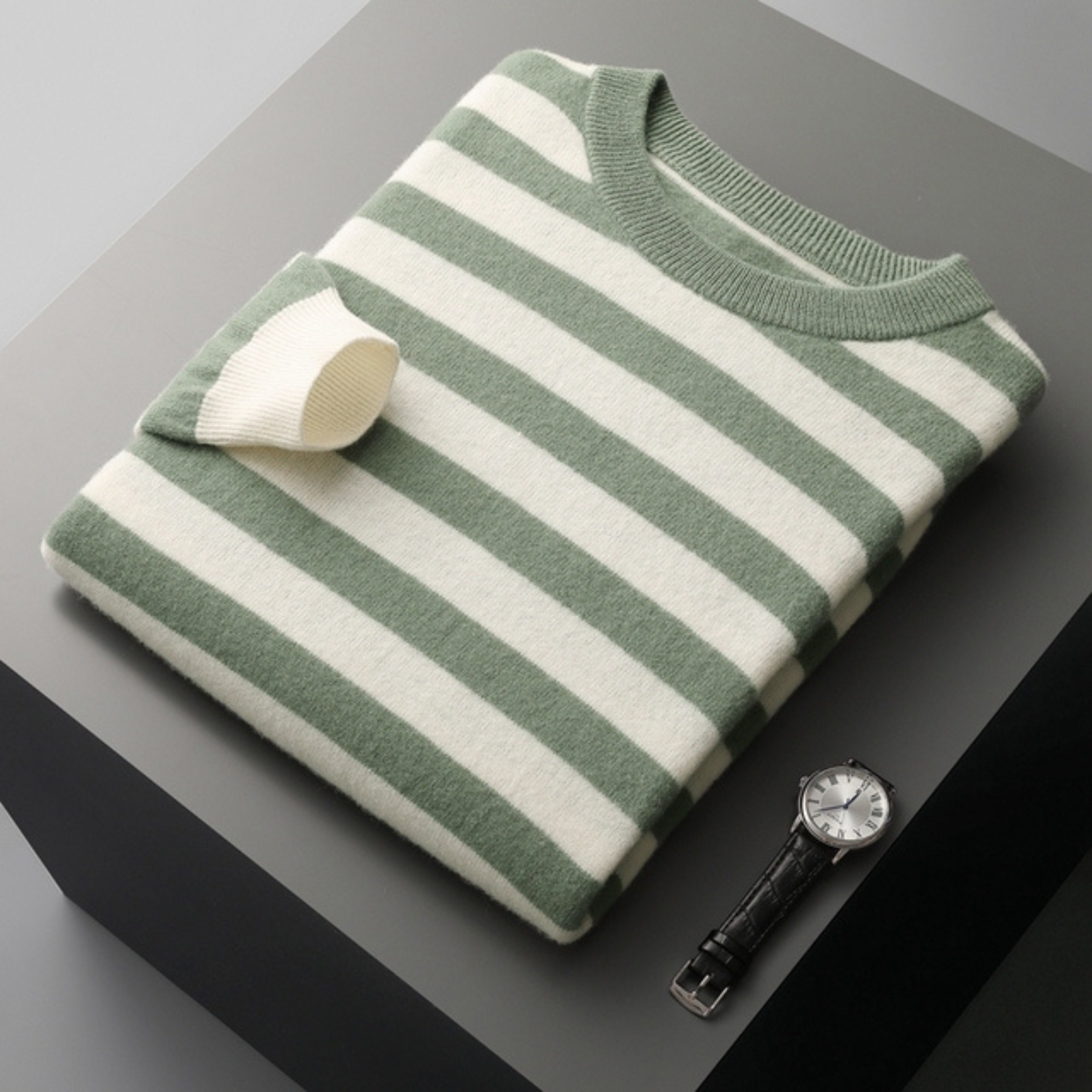 Carder - Striped Cashmere Sweater