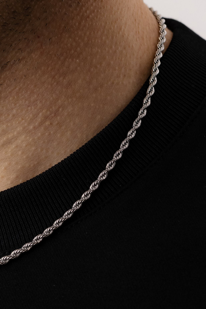 Rope Chain 3mm (Silver)