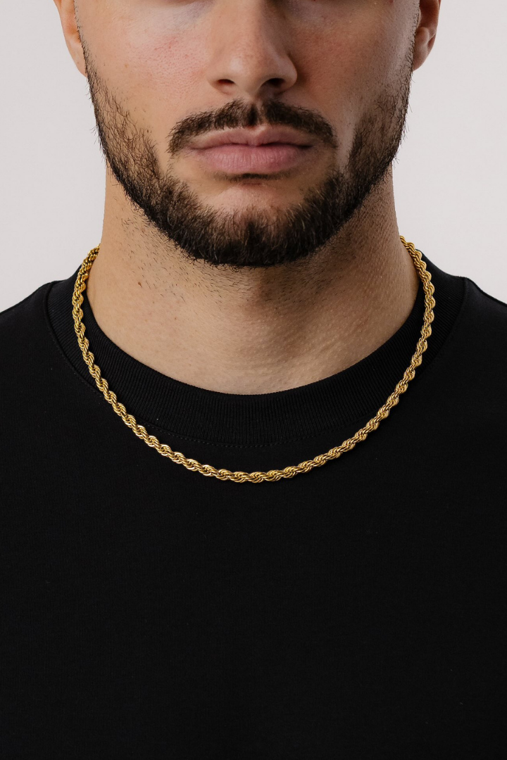 Rope Chain 5mm (Gold)
