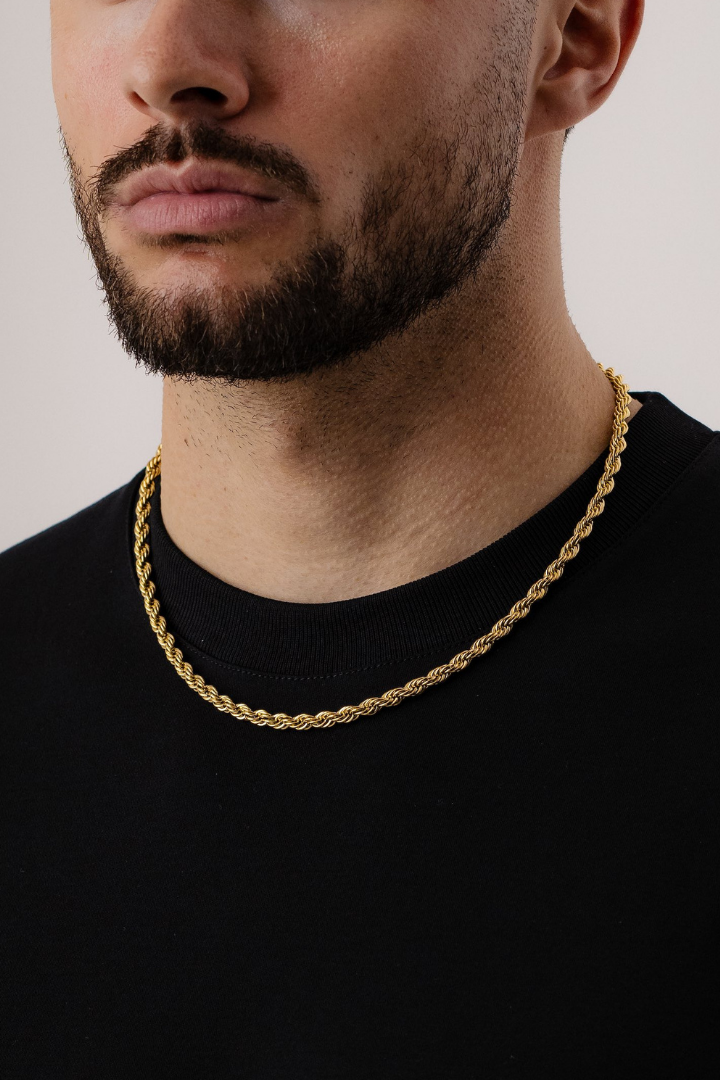 Rope Chain 5mm (Gold)