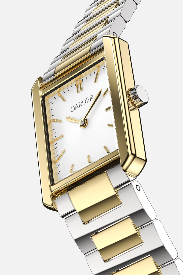 MASON - Gold/White