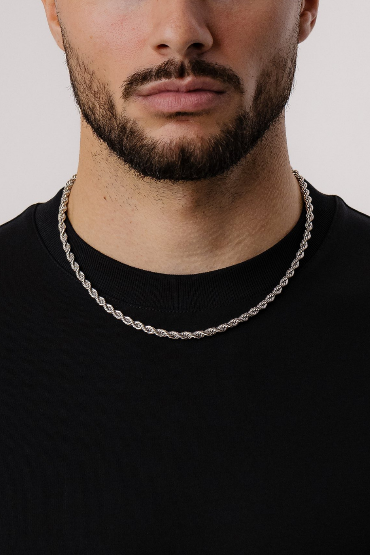 Rope Chain 5mm (Silver)
