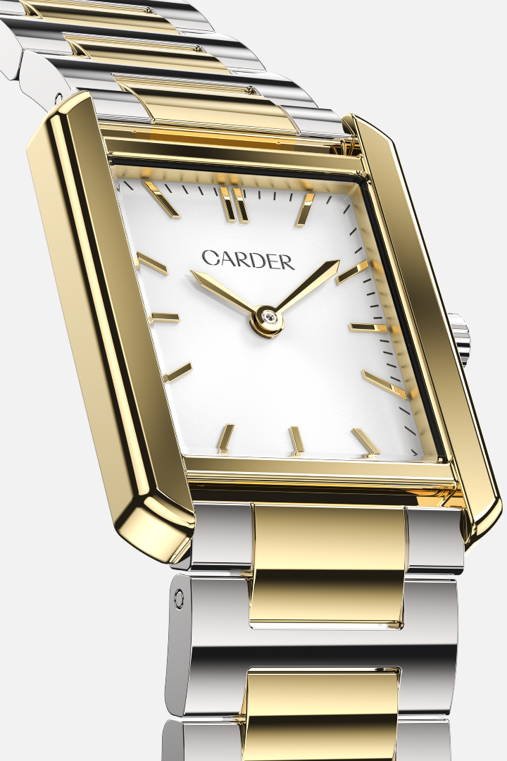 MASON - Gold/White