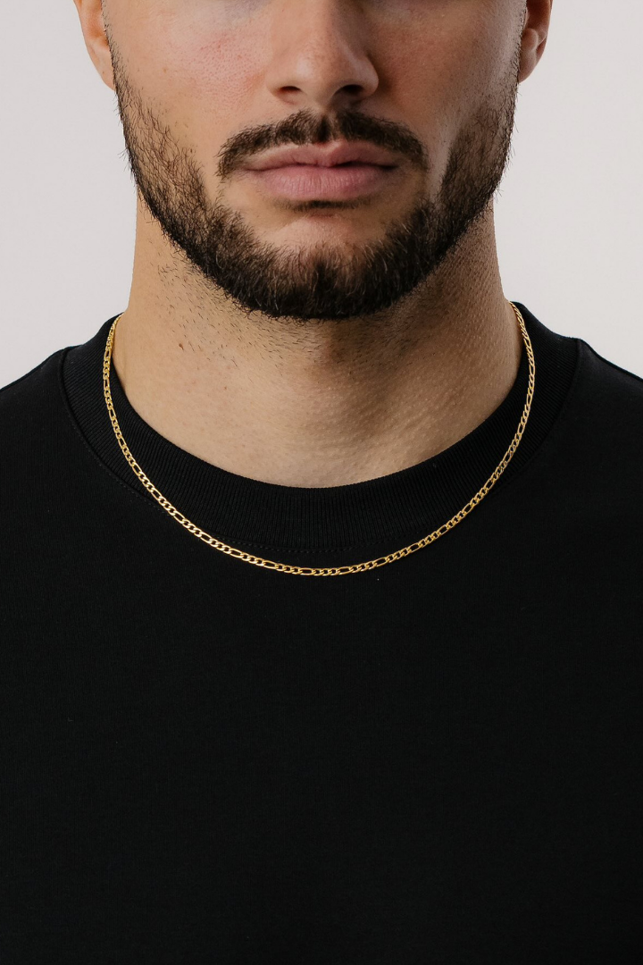Figaro Chain 3mm (Gold)
