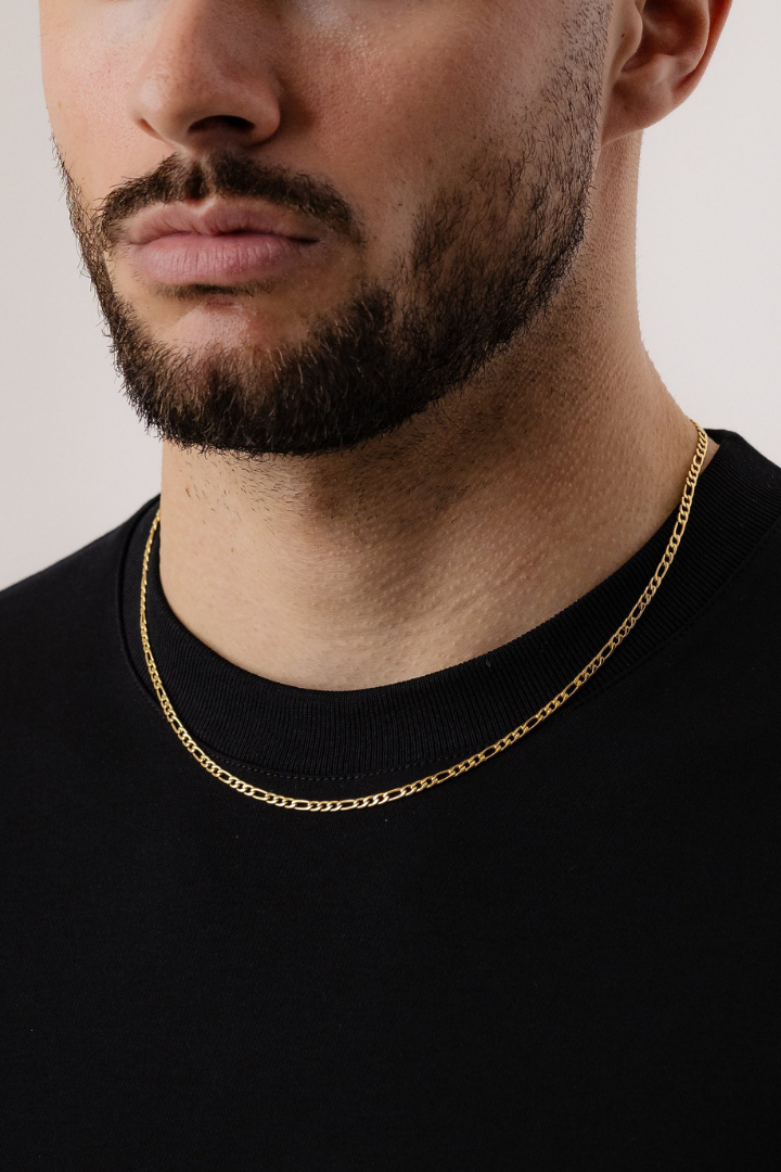 Figaro Chain 3mm (Gold)