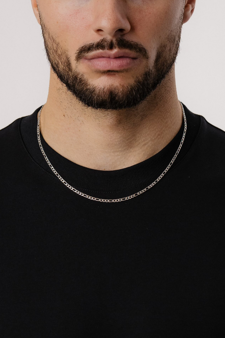Figaro Chain 3mm (Silver)