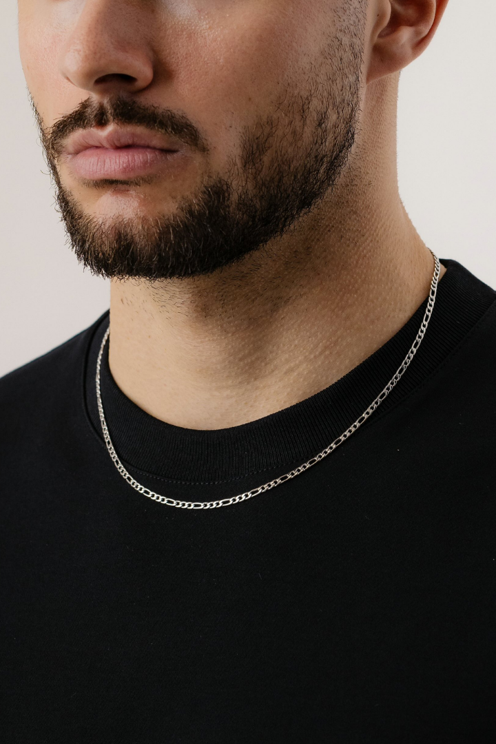 Figaro Chain 3mm (Silver)