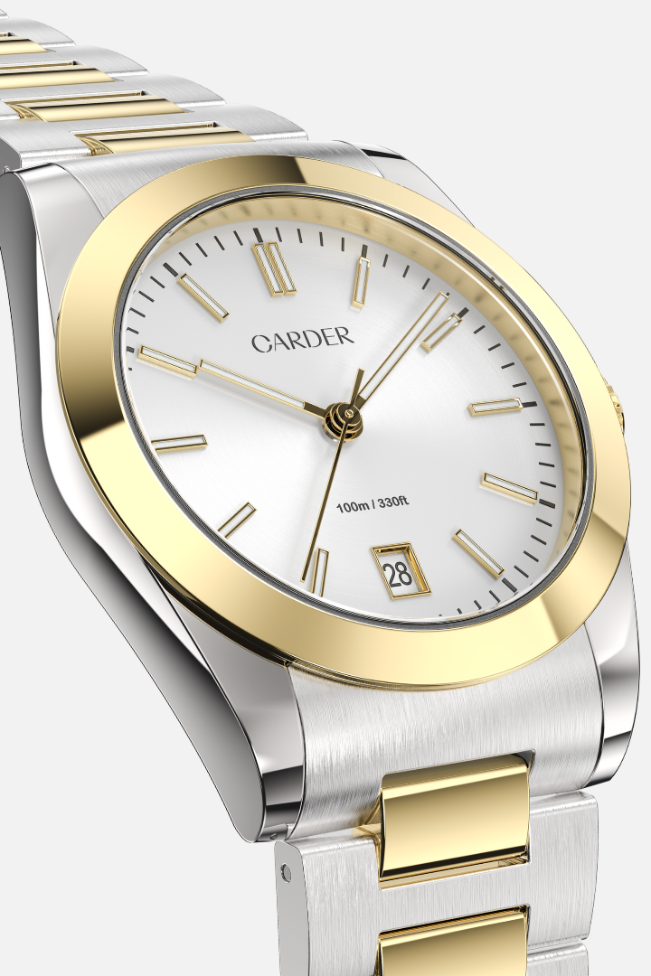 JAMES - Gold/White