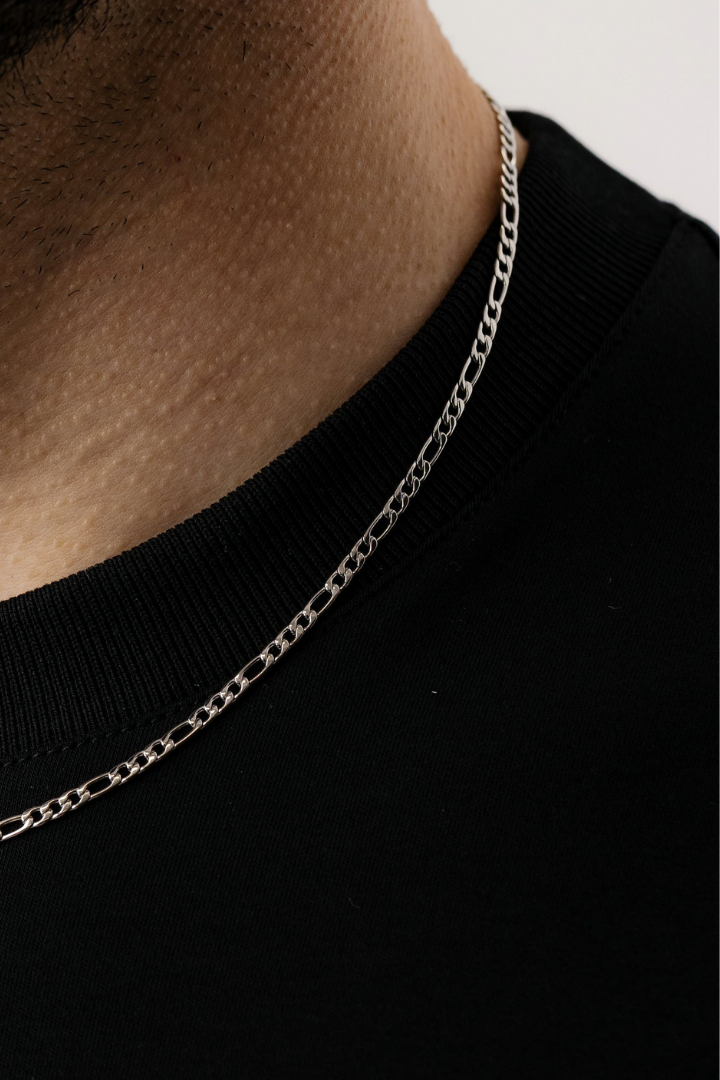 Figaro Chain 3mm (Silver)