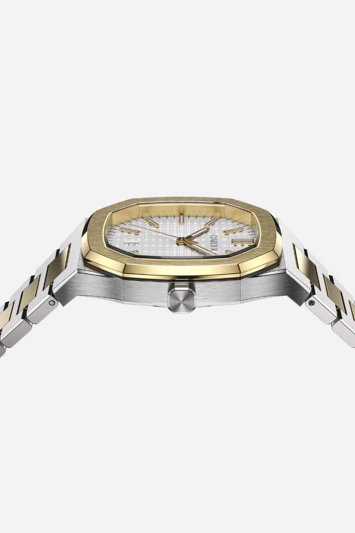 AUGUST - Gold/White