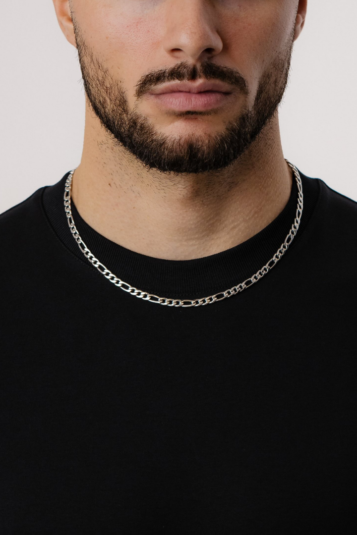 Figaro Chain 5mm (Silver)
