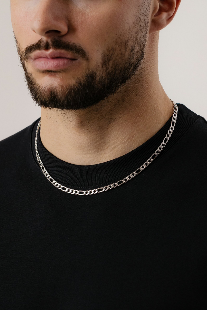 Figaro Chain 5mm (Silver)