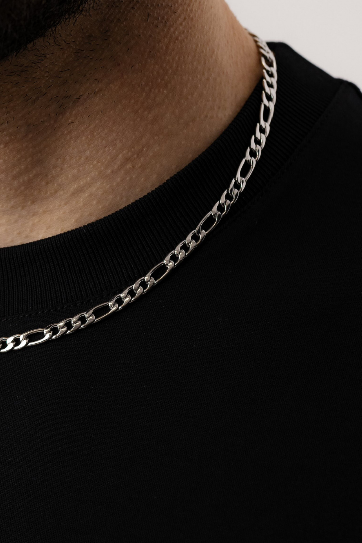 Figaro Chain 5mm (Silver)