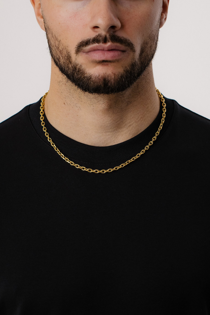 Anchor Chain 5mm (Gold)