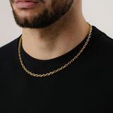 Anchor Ketting 5mm (Goud)