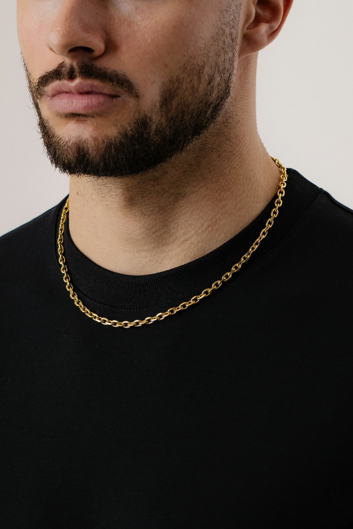 Anchor Chain 5mm (Gold)