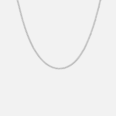 Cuban Link Chain 2mm (Silver)