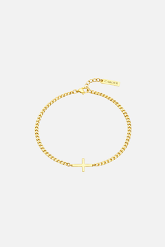 Cross Bracelet (Gold)