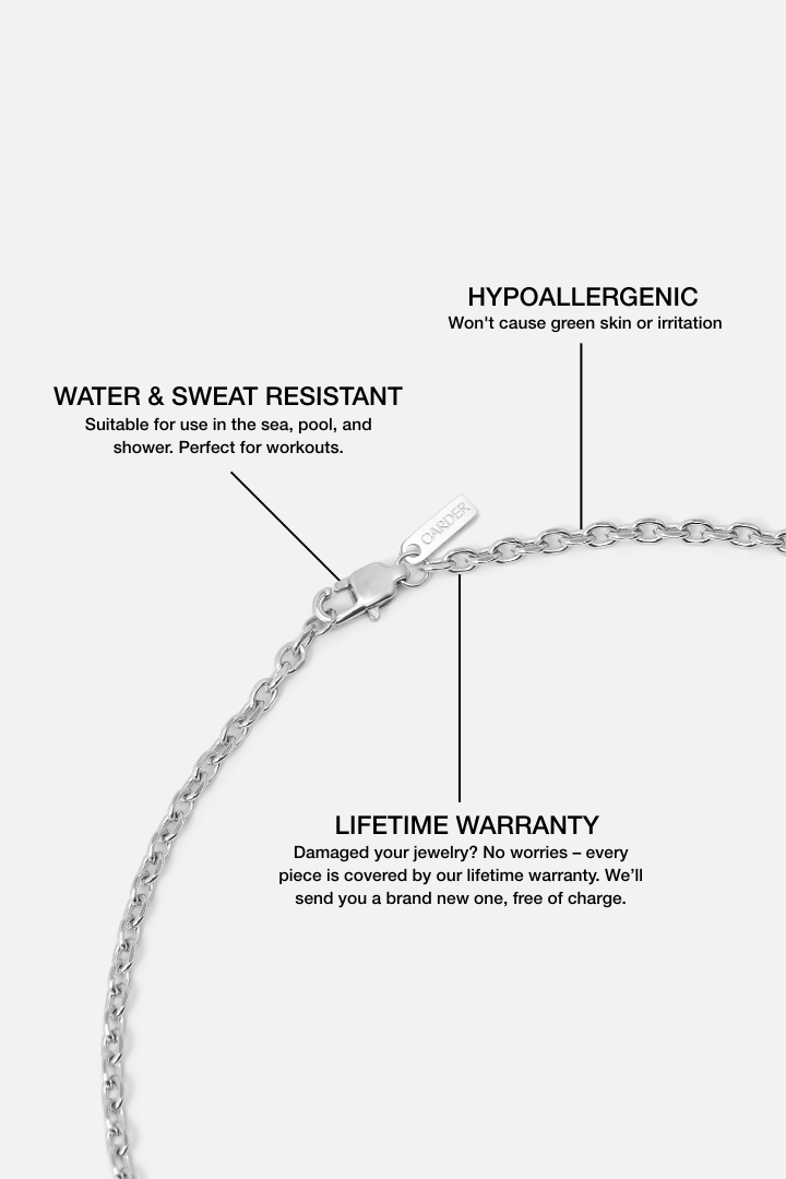 Anchor Chain 3mm (Silver)