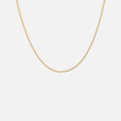 Cuban Link Chain 2mm (Gold)