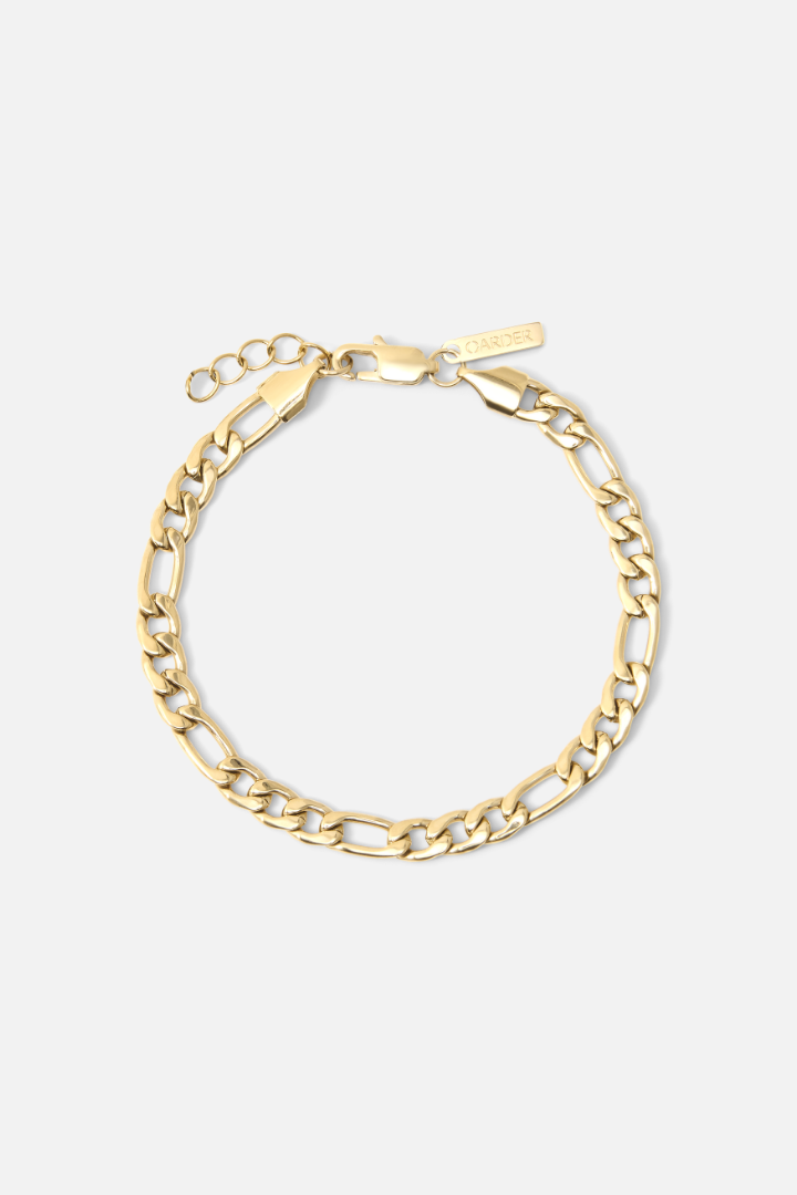 Figaro Bracelet 5mm (Gold)
