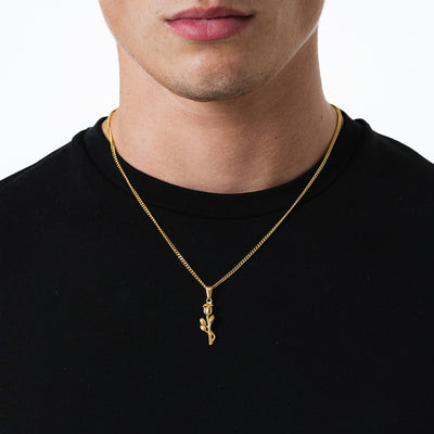 Rose Pendant (Gold)