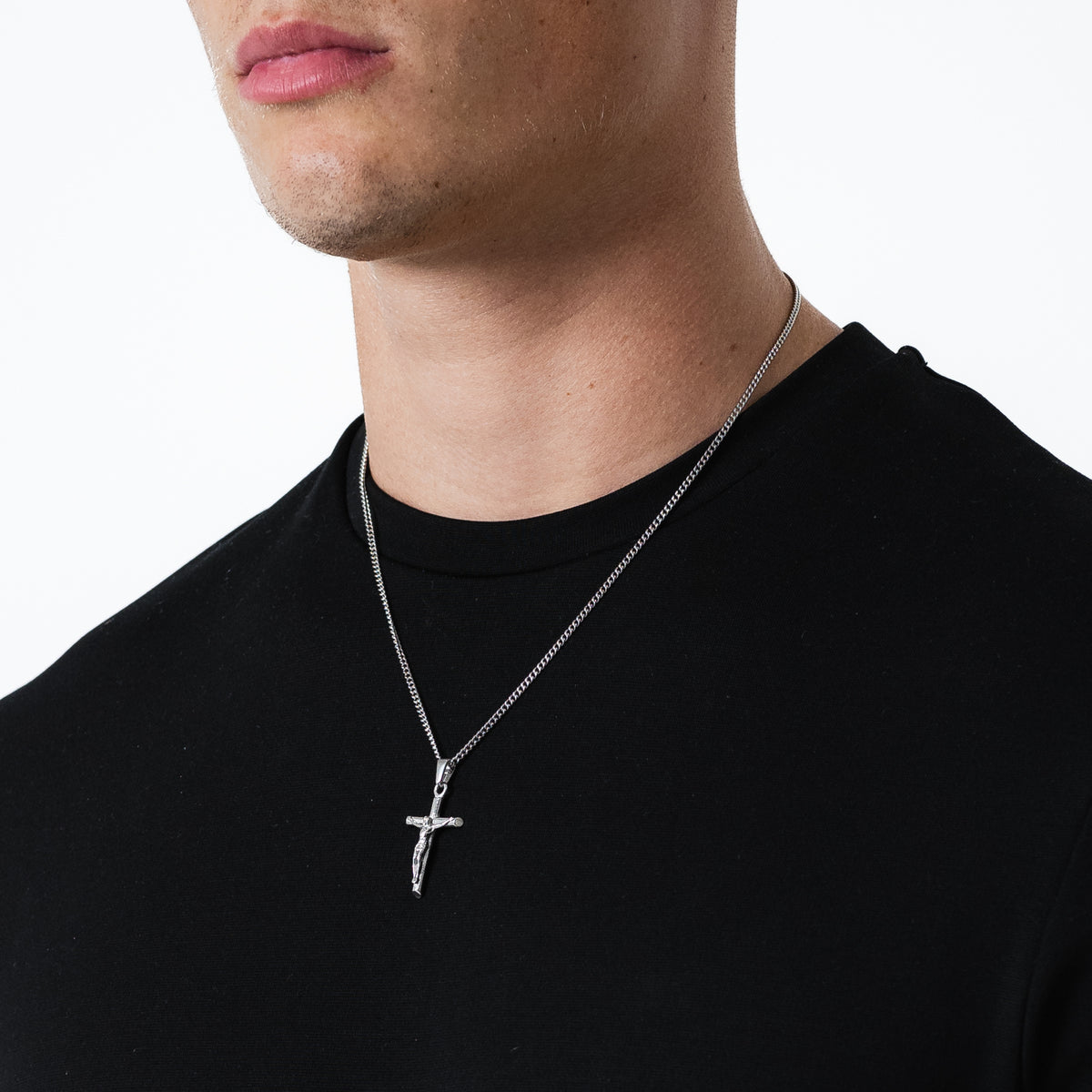 Crucifix Pendant (Silver)