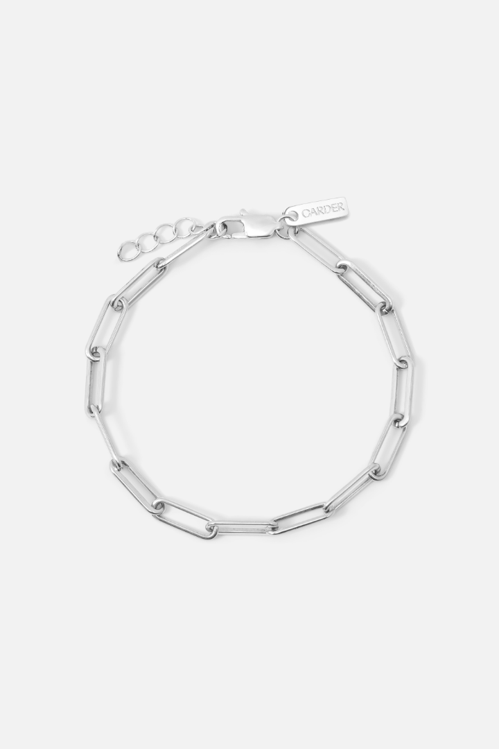 Paperclip Bracelet 5mm (Silver)